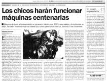 Clarín's newspaper article about Laboratory